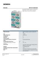 Datenblatt zu Siemens 3RK11001CQ200AA3, EAN: 4011209448797 Datenblatt zu Siemens 3RK11001CQ200AA3, EAN: 4011209448797
