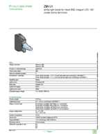 Datenblatt zu Schneider Electric ZBVJ1, EAN: 3389110069907