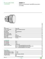 Datenblatt zu Schneider Electric ZB4BA14, EAN: 3389110079081