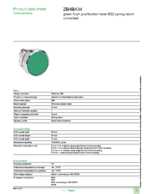 Datenblatt zu Schneider Electric ZB4BA34, EAN: 3389110079111
