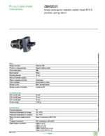 Datenblatt zu Schneider Electric ZB6DD25, EAN: 3389110776898