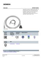 Datenblatt zu Siemens 3RK19015AA00, EAN: 4011209648500 Datenblatt zu Siemens 3RK19015AA00, EAN: 4011209648500