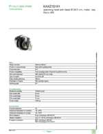 Datenblatt zu Schneider Electric KAXZ1S191, EAN: 3389110980820