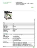 Datenblatt zu Schneider Electric CA3KN31FD3, EAN: 3389110166309 Datenblatt zu Schneider Electric CA3KN31FD3, EAN: 3389110166309