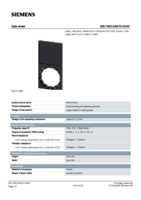 Datenblatt zu Siemens 3SU19000AQ100AA0, EAN: 4011209959996