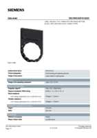Datenblatt zu Siemens 3SU19000AR100AA0, EAN: 4011209963733