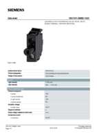 Datenblatt zu Siemens 3SU14012BB601AA0, EAN: 4011209943209