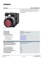 Datenblatt zu Siemens 3SU11020AB201BA0, EAN: 4011209957152