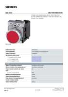 Datenblatt zu Siemens 3SU11500AB203CA0, EAN: 4011209958579