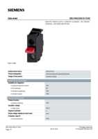 Datenblatt zu Siemens 3SU14002AA101CA0, EAN: 4011209950924