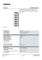 Datenblatt zu Siemens 3SU18060AA000AB1, EAN: 4011209970281
