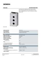 Datenblatt zu Siemens 3SU18030AA000AB1, EAN: 4011209970199