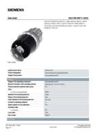 Datenblatt zu Siemens 3SU10505BF110AA0, EAN: 4011209948747