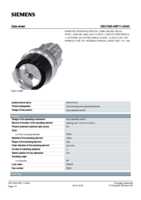 Datenblatt zu Siemens 3SU10504BF110AA0, EAN: 4011209970809