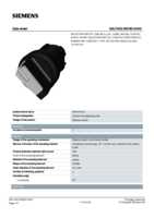 Datenblatt zu Siemens 3SU10022BC600AA0, EAN: 4011209956070