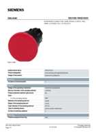 Datenblatt zu Siemens 3SU10001BA200AA0, EAN: 4011209956247