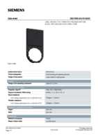 Datenblatt zu Siemens 3SU19000AJ100AA0, EAN: 4011209959958