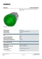 Datenblatt zu Siemens 3SU10516AA400AA0, EAN: 4011209946408