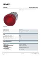 Datenblatt zu Siemens 3SU10516AA200AA0, EAN: 4011209946385