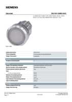 Datenblatt zu Siemens 3SU10510AB600AA0, EAN: 4011209965720