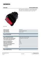 Datenblatt zu Siemens 3SU10022BF200AA0, EAN: 4011209956155