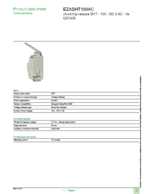 Datenblatt zu Schneider Electric EZASHT100AC, EAN: 3303430301639 Datenblatt zu Schneider Electric EZASHT100AC, EAN: 3303430301639