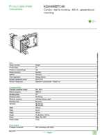 Datenblatt zu Schneider Electric KSA400DTC40, EAN: 3606480004698