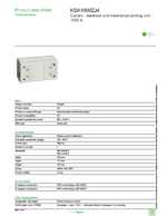 Datenblatt zu Schneider Electric KSA1000ZJ4, EAN: 3606485012940
