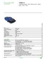 Datenblatt zu Schneider Electric XPEB110, EAN: 3389110165654