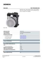 Datenblatt zu Siemens 3SU11066AA603AA0, EAN: 4011209959613