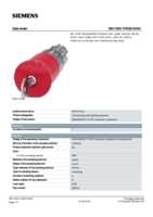 Datenblatt zu Siemens 3SU10501HR200AA0, EAN: 4011209946903