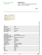 Datenblatt zu Schneider Electric KSB100SV5, EAN: 3606480005909