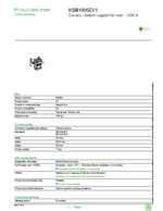 Datenblatt zu Schneider Electric KSB1000ZV1, EAN: 3606480005619