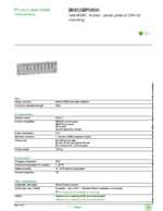 Datenblatt zu Schneider Electric BMXXBP0800, EAN: 3595863909012