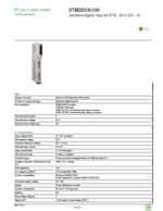 Datenblatt zu Schneider Electric STBDDI3610K, EAN: 3595863949025