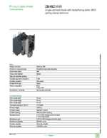 Datenblatt zu Schneider Electric ZB4BZ1035, EAN: 3389119037709