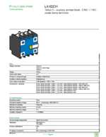Datenblatt zu Schneider Electric LA1DZ31, EAN: 3389110236521 Datenblatt zu Schneider Electric LA1DZ31, EAN: 3389110236521
