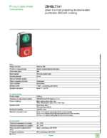 Datenblatt zu Schneider Electric ZB4BL7341, EAN: 3389119043861