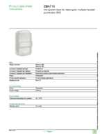 Datenblatt zu Schneider Electric ZBA710, EAN: 3389119044325