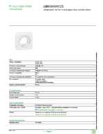 Datenblatt zu Schneider Electric GBK0600572S, EAN: 3606480397745 Datenblatt zu Schneider Electric GBK0600572S, EAN: 3606480397745