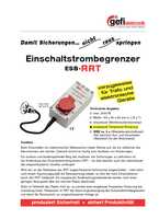 Datenblatt zu GEFI-Elektronik ESB-RRT