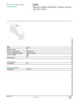 Datenblatt zu Schneider Electric VZ28, EAN: 3389110552041