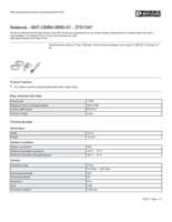 Datenblatt zu Phoenix Contact 2701347, EAN: 4046356739399 Datenblatt zu Phoenix Contact 2701347, EAN: 4046356739399
