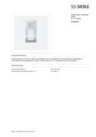 Datenblatt zu Siedle 200042896-00, EAN: 4015739428960 Datenblatt zu Siedle 200042896-00, EAN: 4015739428960