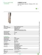 Datenblatt zu Schneider Electric STBDDO3410K, EAN: 3595863989298