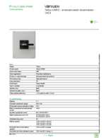 Datenblatt zu Schneider Electric VBF6GEN, EAN: 3389119413121