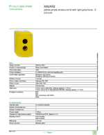Datenblatt zu Schneider Electric XALK02, EAN: 3389110127317
