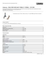 Datenblatt zu Phoenix Contact 2701362, EAN: 4046356743471 Datenblatt zu Phoenix Contact 2701362, EAN: 4046356743471