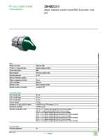 Datenblatt zu Schneider Electric ZB4BD203, EAN: 3389110801514
