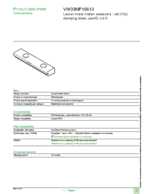 Datenblatt zu Schneider Electric VW33MF10613, EAN: 3606485228990